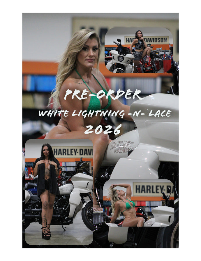2026 White Lightning-n-Lace Calendar